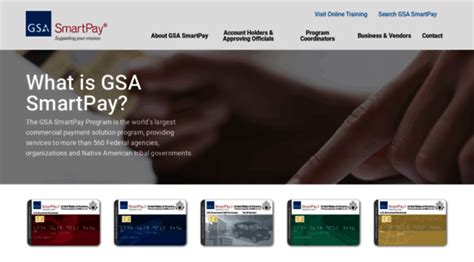 gsa smart pay card|gsa smartpay website.